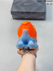 Nike Air Liquid Max Low-Top Running Shoes, Orange and Blue