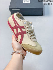 Onitsuka Tiger Mexico 66 Deluxe Sneakers Beige Burgundy