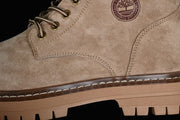 Timberland TB10082 Khaki Mid-Top Lace-Up Boots