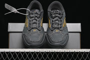 Balenciaga Hamptons Worn Out Sneakers in Grey and Yellow