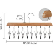 Wooden Hat Hanger & Closet Organizer – Vintage & Natural Wood Styles