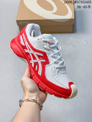 ASICS Gel-TRUCK Running Sneakers White Red 1203A485-001