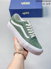 Vans Old Skool Green Suede Sneakers VN000CQDCHZ