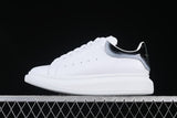 Alexander McQueen Oversized Sneakers White Black Heel