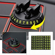 4-in-1 Car Anti-Slip Phone Pad | Phone Holder + Aromatherapy + License Plate + Glow Mat