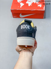 Nike Devin Booker Blazer Sneakers, Navy and White, 06JJD183A03