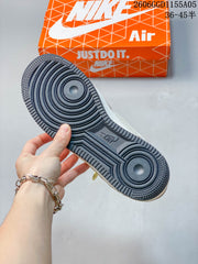 Nike Air Force 1 Low Supreme Print Gray White BV1858-018
