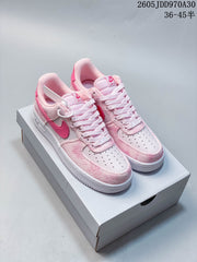 Nike Air Force 1 ’07 Low Sneakers in Pink or Mint