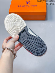 Nike Dunk Low Double Swoosh Low-Top Sneakers, Navy and White