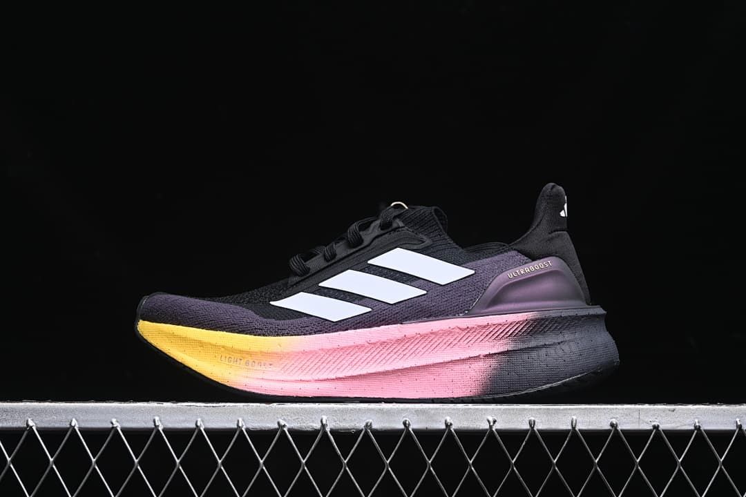 adidas Ultraboost 5X JI1334 Running Shoes, Black and Purple