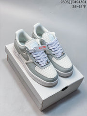 Nike Air Force 1 '07 Low Sneakers in White and Light Gray