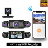 Electronics & Gadgets ✨ Driving Security ✨ 4-Channel 1080P Car Recorder