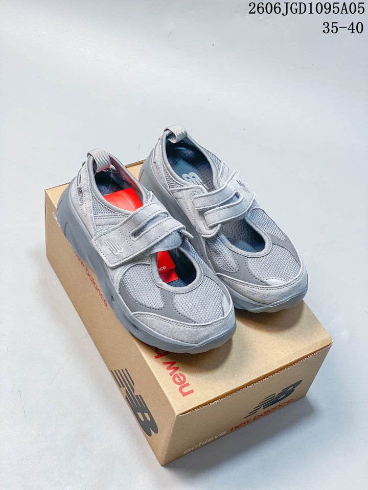New Balance Breeze Mary Jane Sneakers in Gray NBRJEF710W