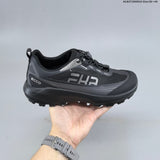 ECCO Men's Low-Top Outdoor Sneakers, Black or Off-White