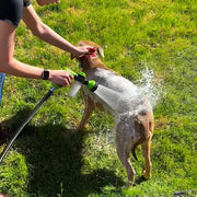 Pup Jet Dog Bathing Sprayer — 8-Mode Garden Hose Attachment