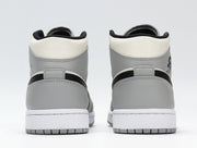 Jordan 1 High Dior-Inspired Sneakers Grey White Black
