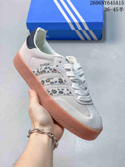 adidas Sambae JI4226 Platform Sneakers, Gray with Gum Sole
