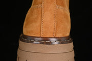 Timberland TB10069-1 Yellow Fleece-Lined Mid-Top Boots