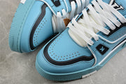 Louis Vuitton LV Trainer Sneakers in Blue and Navy MS 0196W