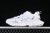 Balenciaga Track Piercing Sneakers in White