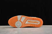 Louis Vuitton LV Trainer Sneaker White Orange