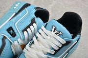 Louis Vuitton LV Trainer Sneakers in Blue and Navy MS 0196W