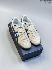 Onitsuka Tiger Tokuten Low-Top Sneakers Cream Navy