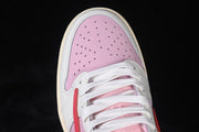 Jordan 1 Low OG Travis Scott Pink and White Sneakers IQ7604-101