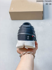 On Cloud 5 Sneakers, Charcoal and White, 06ND1765A05