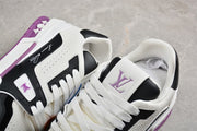 Louis Vuitton LV Trainer Sneaker White Purple