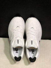 HOKA Clifton 10 White Running Shoes