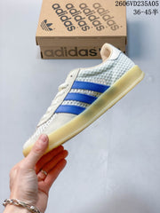 adidas Samba JS3931 Sneakers in White and Blue