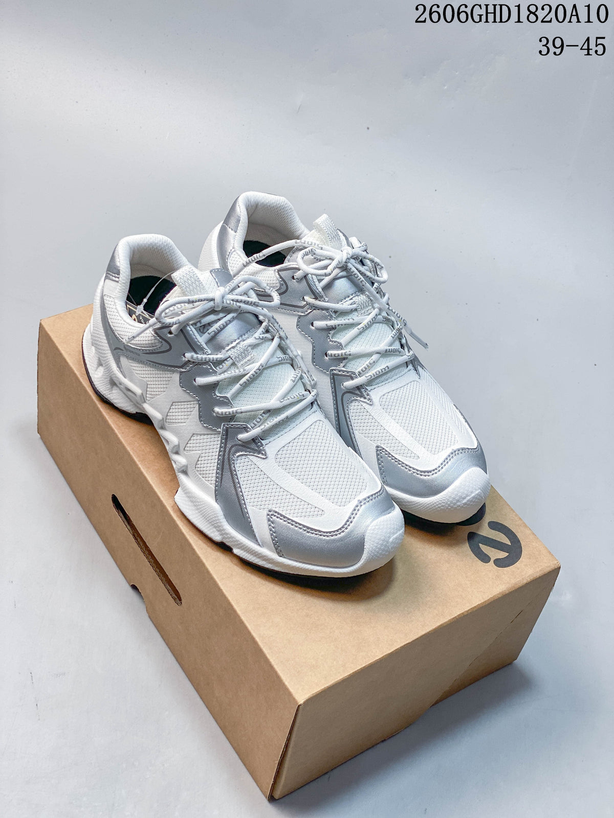 ECCO 802884 Explorer Men's Outdoor Sneakers, White/Silver