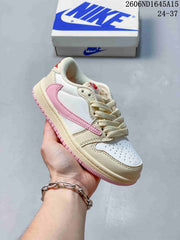 Jordan 1 Low Travis Scott Kids’ Sneakers IQ7604-101