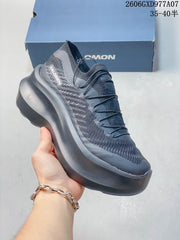 Salomon x CDG Pulsar Advanced Platform Sneakers, Gray