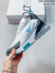 Nike Air Max 270 Sneakers White Teal Black