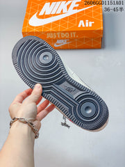 Nike Air Force 1 '07 LV8 Low Sneakers in White and Black