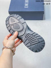 Dior B30 Grey Mesh Low-Top Sneakers JGD101-GDG