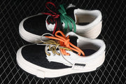 VESSEL x Snowflake Platform Sneakers in White and Black