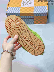 Louis Vuitton Trainer Sneaker in Lime Green
