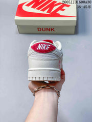 Nike SB Dunk Low Comme des Garçons White Red Sneakers