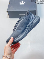 DESCENTE EDGE COURT RETRO Sneakers Gray SP323LSN82