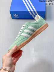 adidas Originals Samba Low-Top Sneakers, Mint Green/White, KH8706