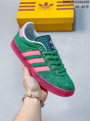adidas Gazelle Low-Top Sneakers, Gucci Pattern, Style JDD898A08