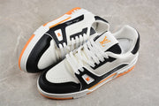 Louis Vuitton LV Trainer Sneaker White Orange