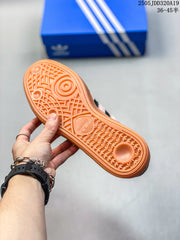Adidas Spezial Low-Top Sneakers in Navy and Pink