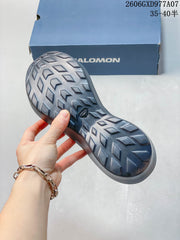 Salomon x CDG Pulsar Advanced Platform Sneakers, Gray