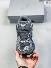 ASICS GEL-KAYANO 14 Sneakers in Gray and Silver