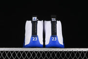 Air Jordan 12 Retro White and Blue Sneakers CT8013-140