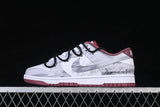 Nike SB Dunk Low Strap Sneakers White DV0833-112